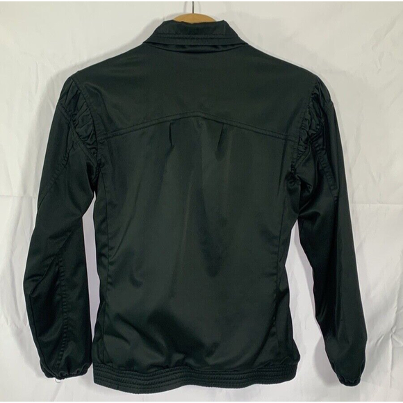 Nike Wind Breaker Youth Girls Jacket Size Small  Full Zip Side Pockets Pleaded - Picture 5 of 12